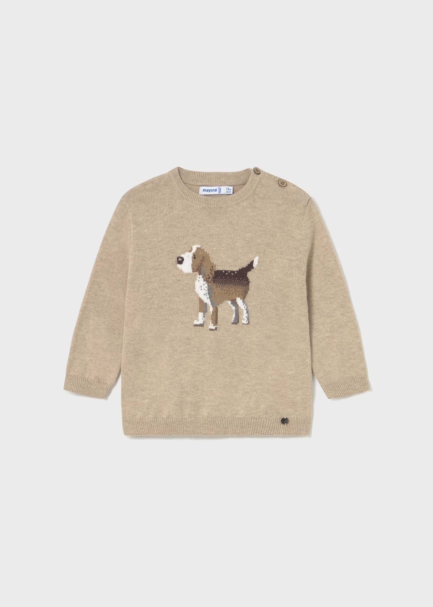 Beige Dog Sweater