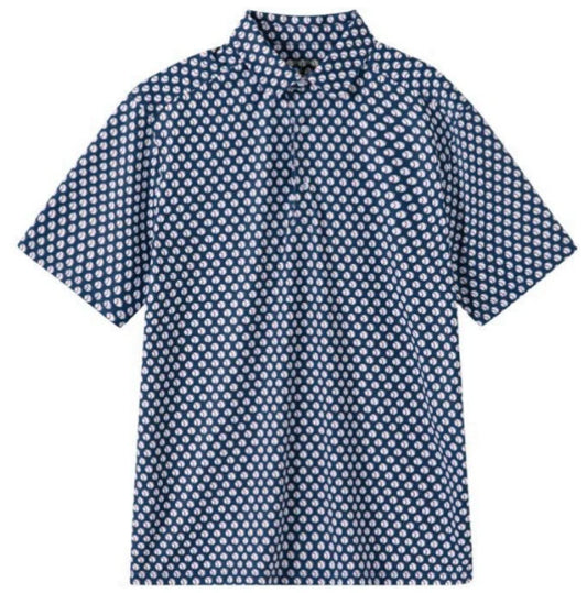 Meripex baseball performance polo shirt with breathable fabric, collar, and button closure, designed for athletic comfort and style.