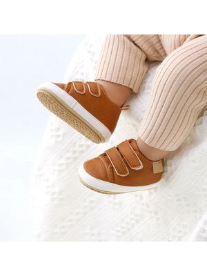 Tawny Velcro Baby Shoes