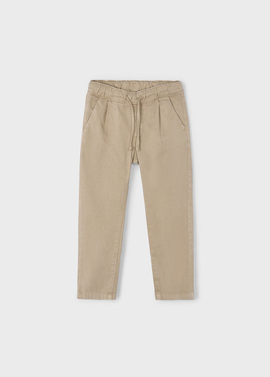 Khaki Chino Jogger