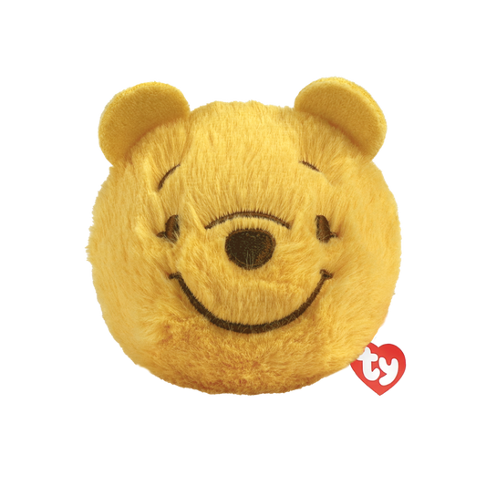 Ty Winnie the Pooh Beanie Bouncer plush toy with soft fabric and embroidered features, designed for children.