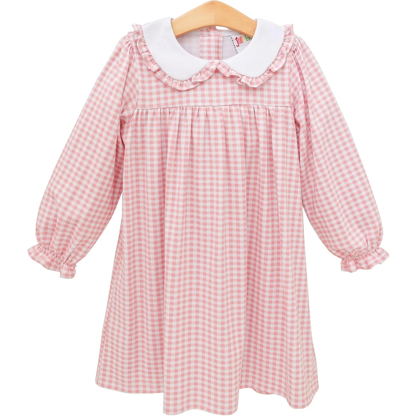 Light Pink Gingham Catherine Dress