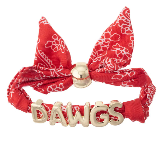 Georgia Bulldogs Bandana Slider Bracelet