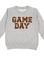 Sweet Wink - Game Day Patch L/S Sweatshirt - Gray