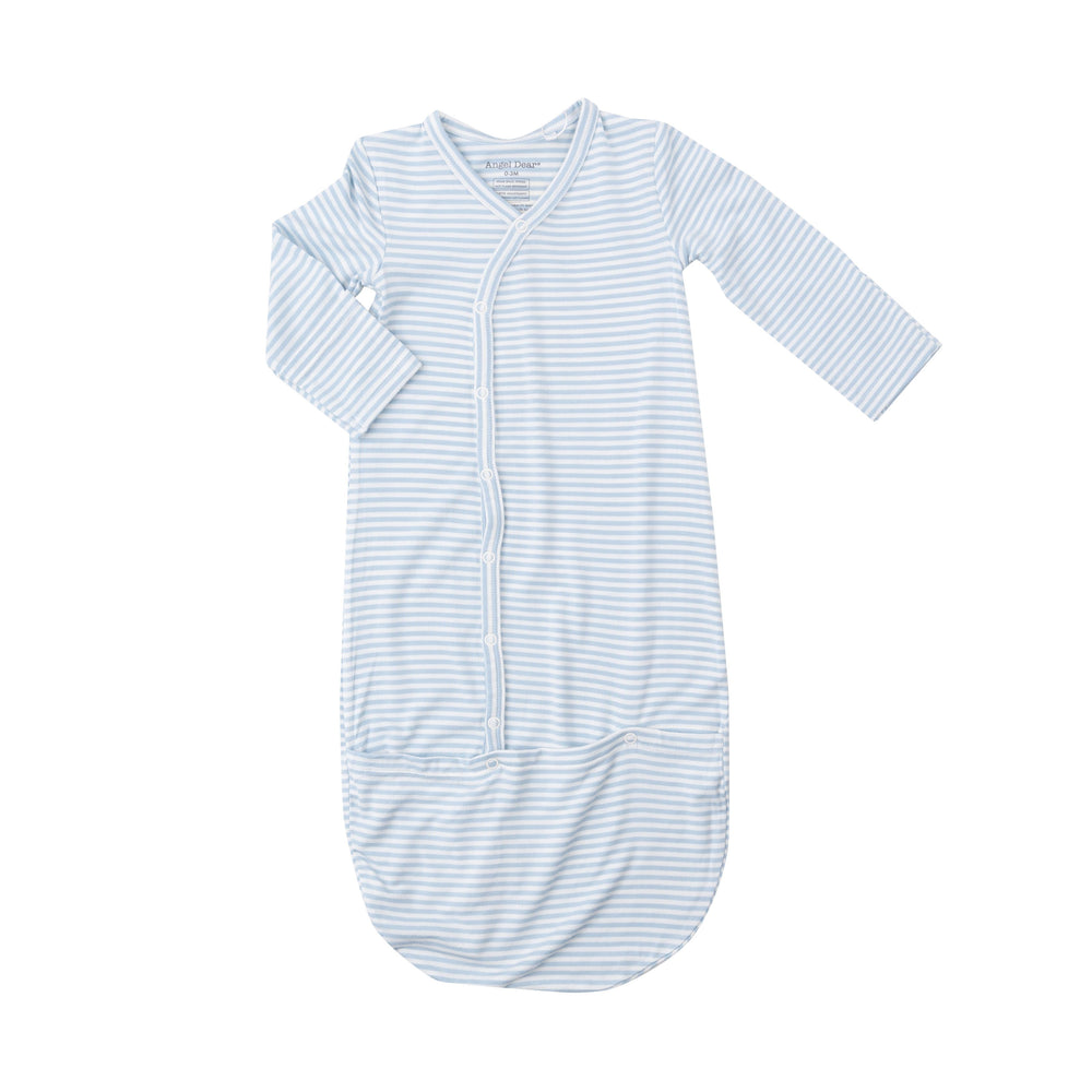Angel Dear - Blue Stripe Bundle Gown