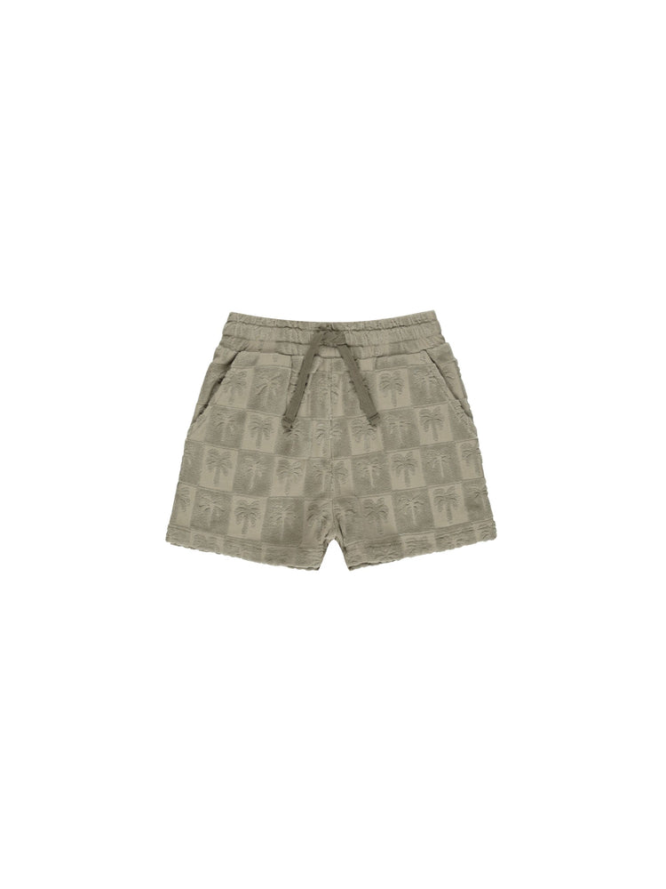 Rylee & Cru - Palm Check Relaxed Short