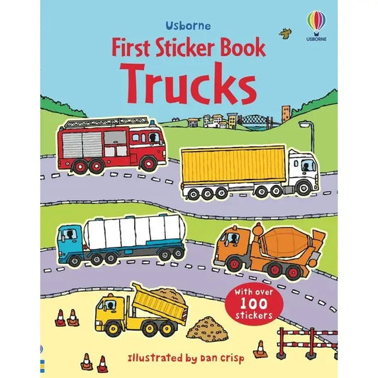 First Sticker Book Trucks