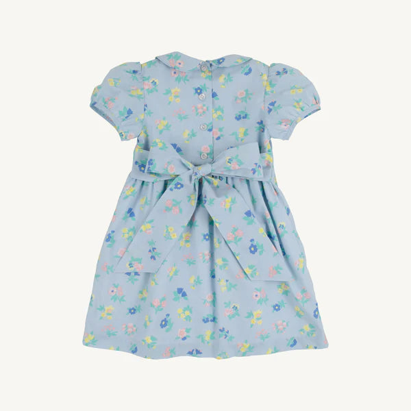Little London Flowers Cindy Lou Sash Dress - Broadcloth