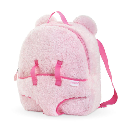 Bebe Plush Backpack Baby Doll Carrier - 12 inch