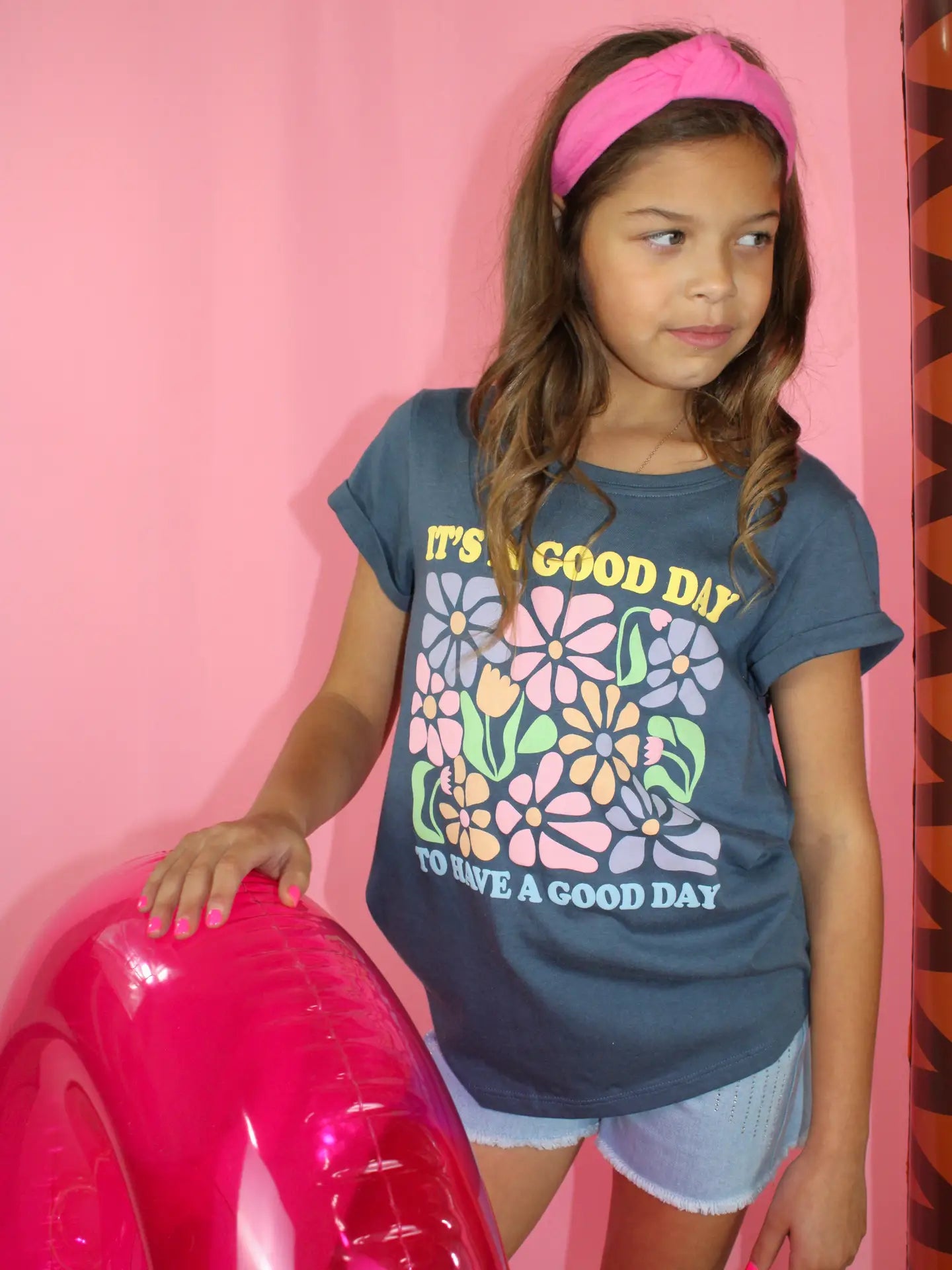 Sweet Soul - It's A Good Day To Have A Good Day Puff T-Shirt-Tween Girls