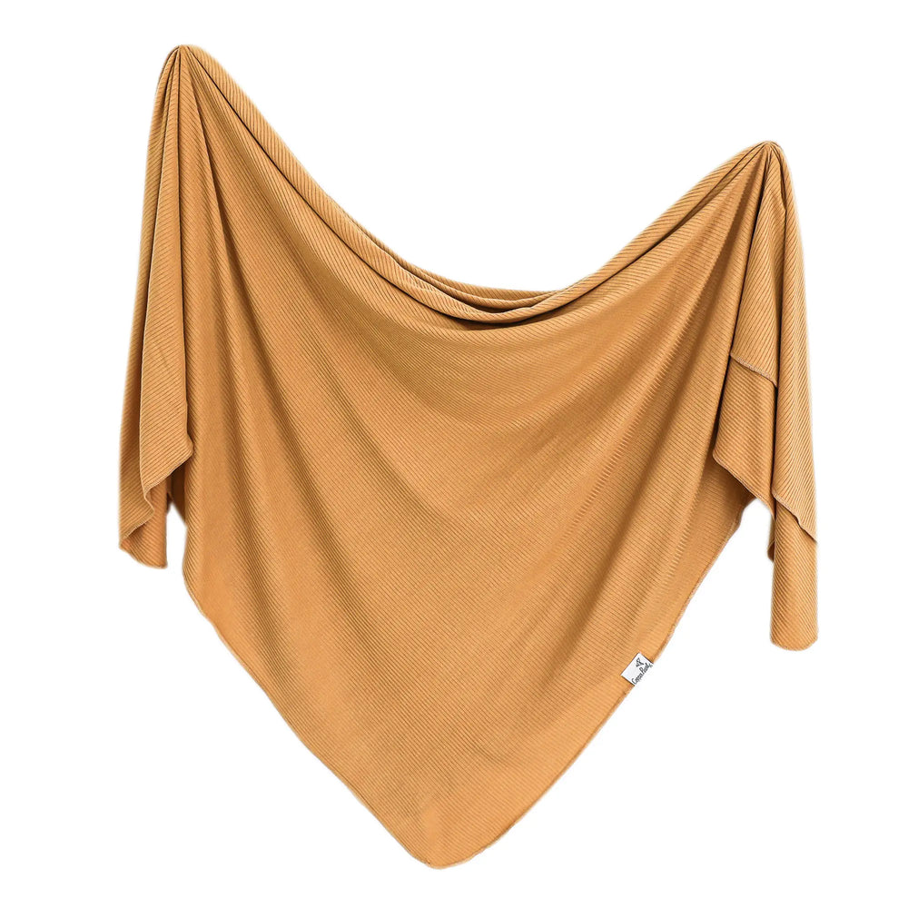 Copper Pearl - Dolce Rib Knit Blanket Single