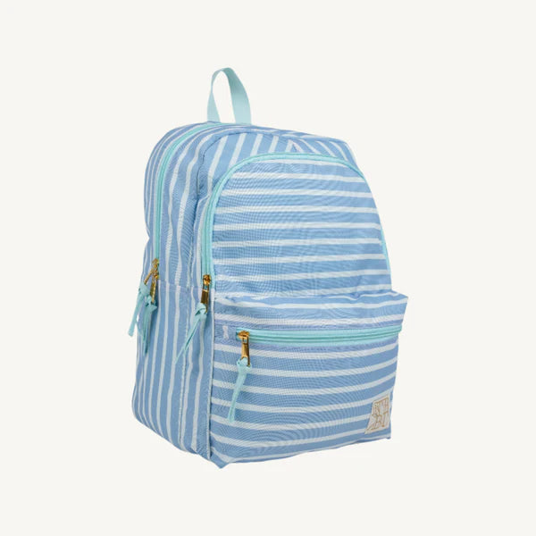 The Beaufort Bonnet Company - Don't Forget Your Backpack Sarasota Sky Stripe