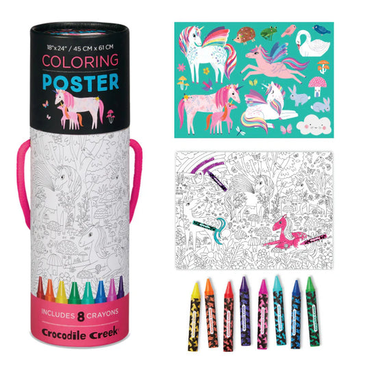 Coloring Art Set - Unicorn Dreams