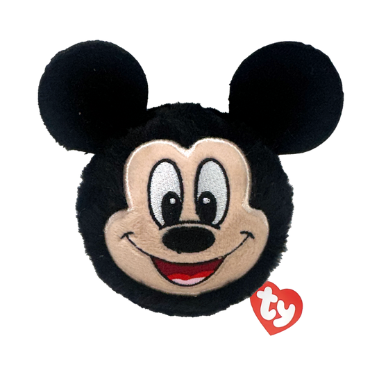 Ty Mickey Beanie Bouncer featuring a plush Mickey Mouse design with soft fabric and colorful details for babies and toddlers.