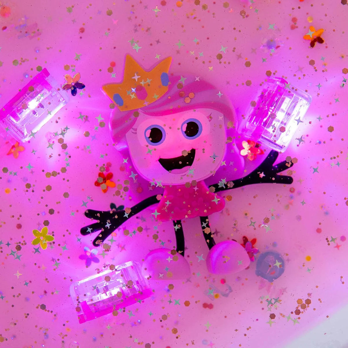 Glo Pals Princess Ida character toy with detailed princess costume and vibrant colors, perfect for kids' imaginative play.