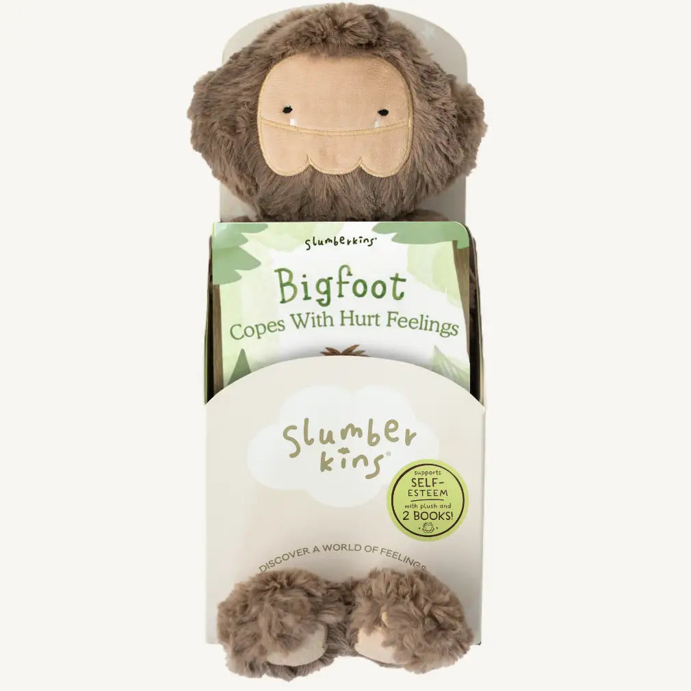 Bigfoot's Self Esteem Plush Set - with 2 Books!