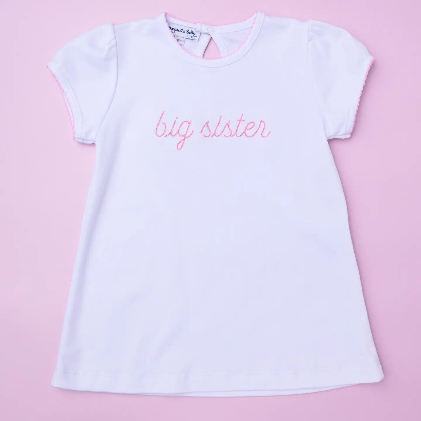 Big Sister Embroidered T-Shirt