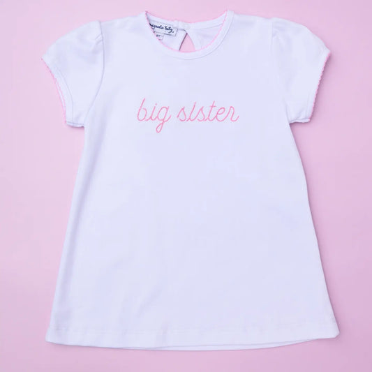 Big Sister Embroidered T-Shirt