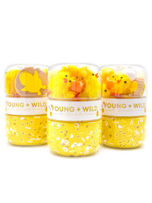 Fuzzy Chick Grab & Go Dough Jar