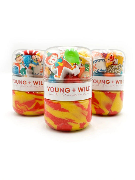 Grab & Go Dough Jar - Circus