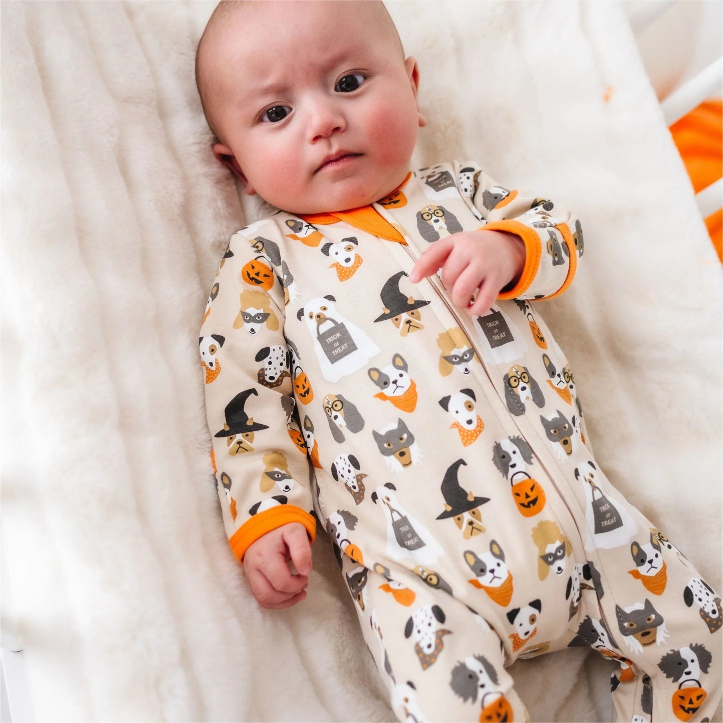 Halloween Hounds Driftwood Zipper Playsuit