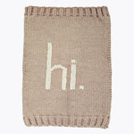 Huggalugs - Hi. Pebble Knit Baby Blanket