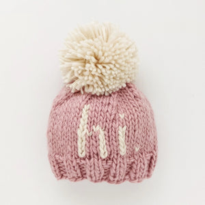 Huggalugs - HI Rosy Hand Knit Beanie Hat