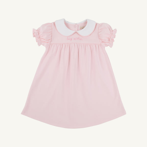 Palm Beach Pink with Hamptons Hot Pink Big Sister Holly Day Dress