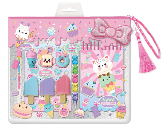 Hot Focus Sweet Sweet Coloring set with colorful markers and art supplies for creative coloring fun.