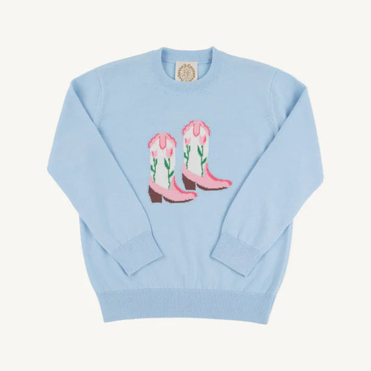 Buckhead Blue Boot Isabelle's Intarsia Sweater