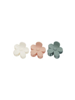 Rylee & Cru - Aqua, Ivory, Blush Flower Clip Set