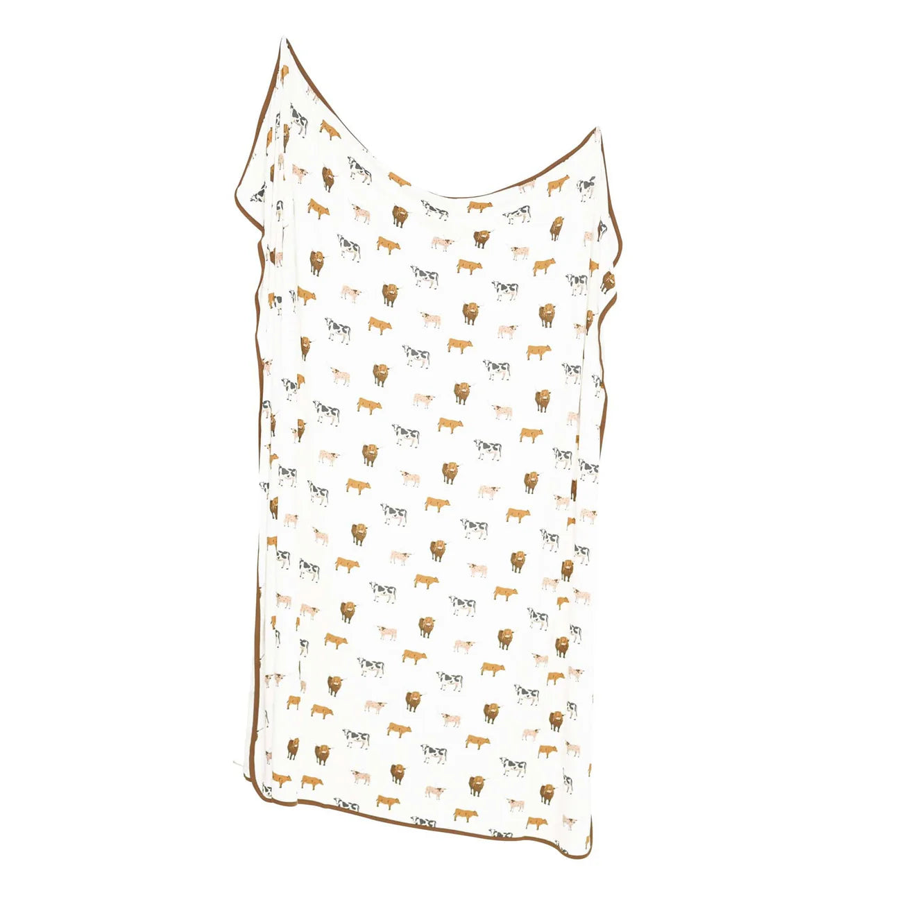 Moo Swaddle Blanket