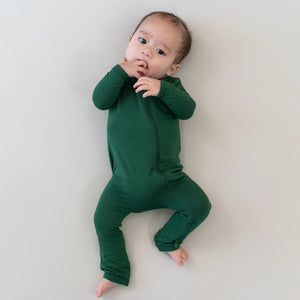 Kyte Baby - Zippered Romper in Forest