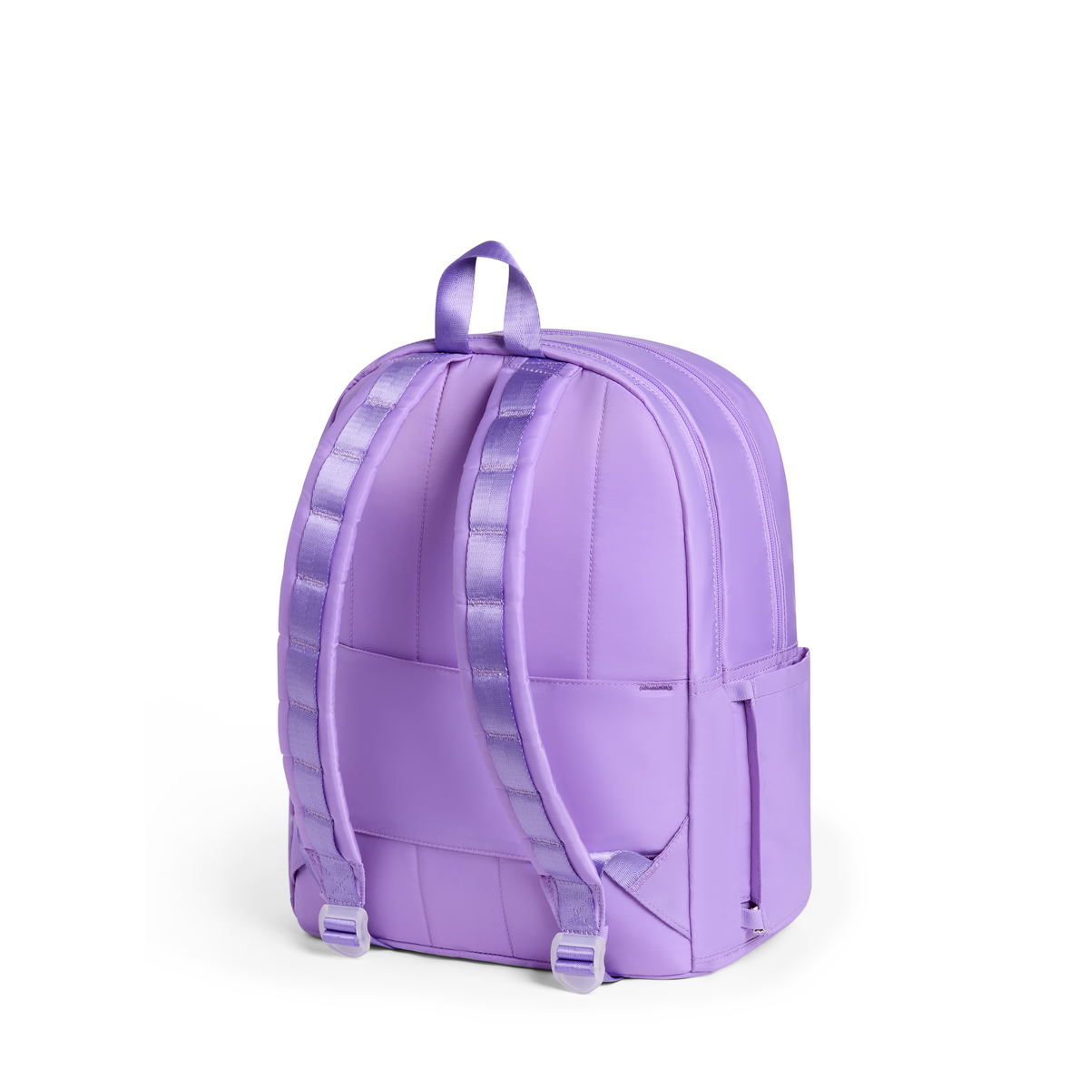 State Bags - Lilac Chevron Kane Double Pocket Backpack