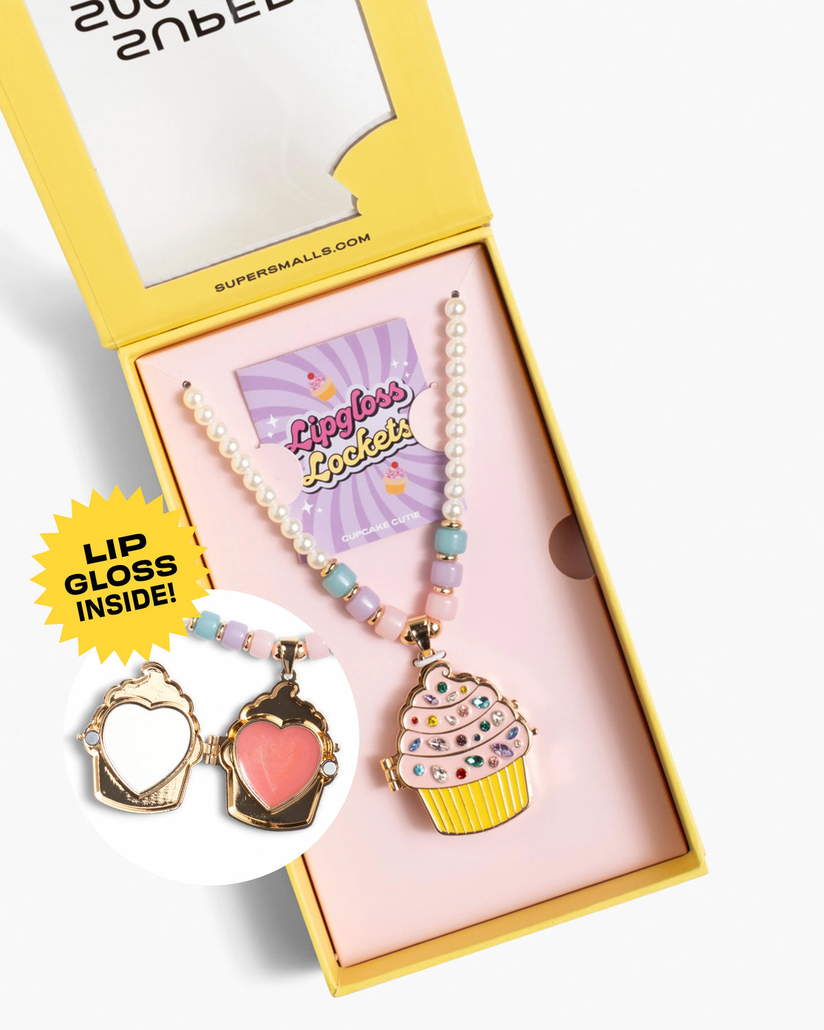 Cupcake Cutie Lipgloss Locket