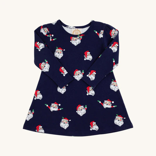 Jolly Old St Nick Long Sleeve Penny's Play Dress