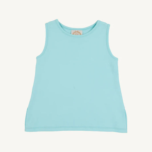 Edisto Egg Blue Love You Back Top