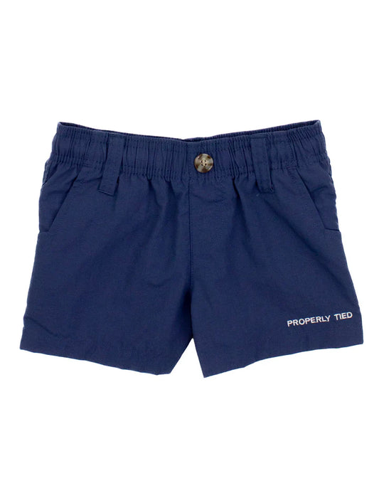 Boys Mallard River Blue Short