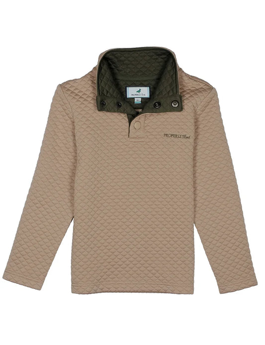 Boys Club Pullover Sand