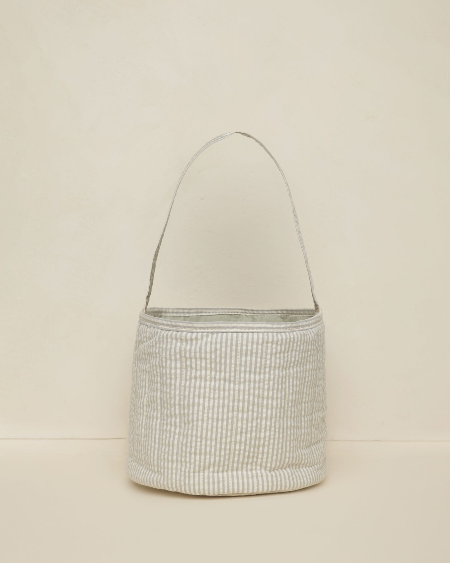 Noralee - Sage Stripe Easter Basket