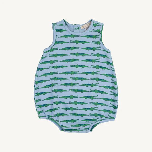 Patton Play Bubble featuring a See Ya Later Alligator design from The Beaufort Bonnet Company, with colorful playful patterns.