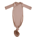 Copper Pearl - Newborn Knotted Gown - Pecan