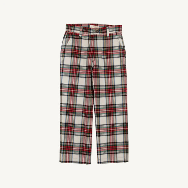 Charlie Place Plaid Prep School Pants - Flannel