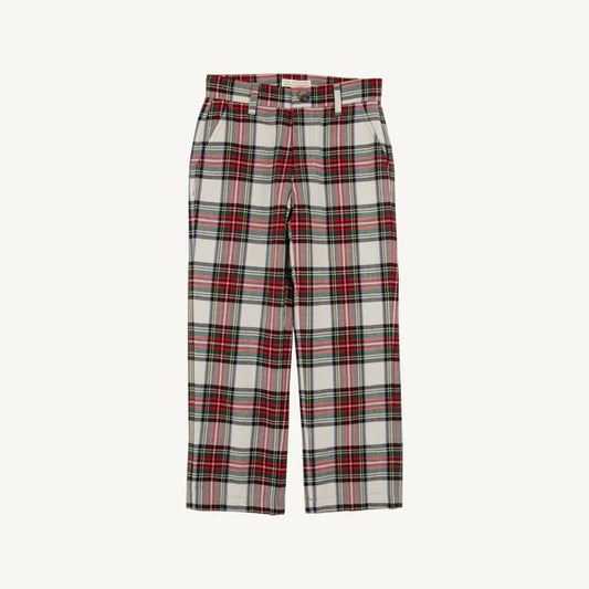 Charlie Place Plaid Prep School Pants - Flannel