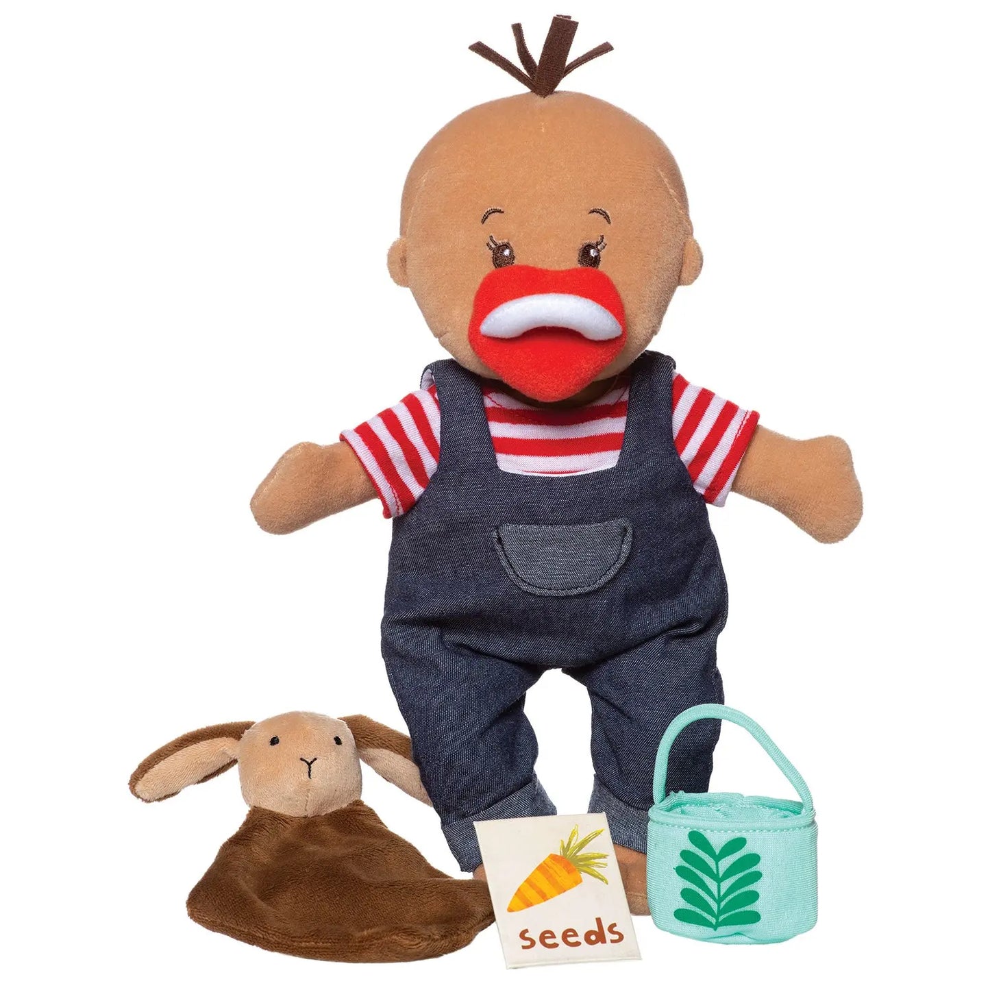 Manhattan Toy - Wee Baby Stella Beige Tiny Farmer Set