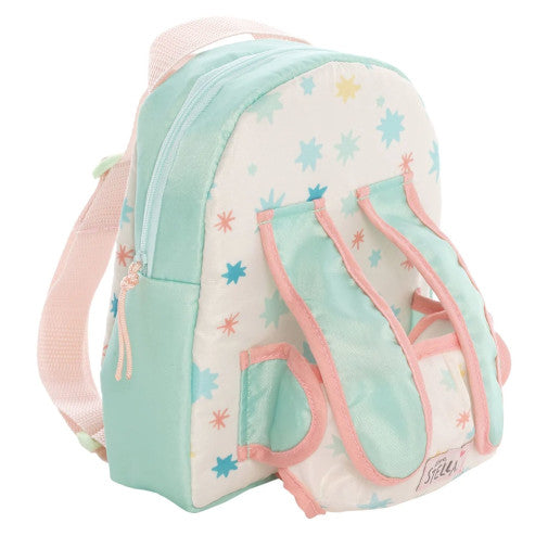 Manhattan Toy Love, Stella Backpack Carrier with adjustable straps and soft fabric for comfortable toddler carrying