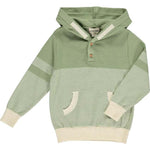 Me & Henry - Green/Cream Hiker Hooded Sweater