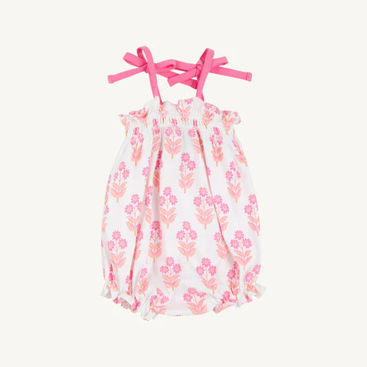 Bridgetown Harbour Hand Block Rosey Romper