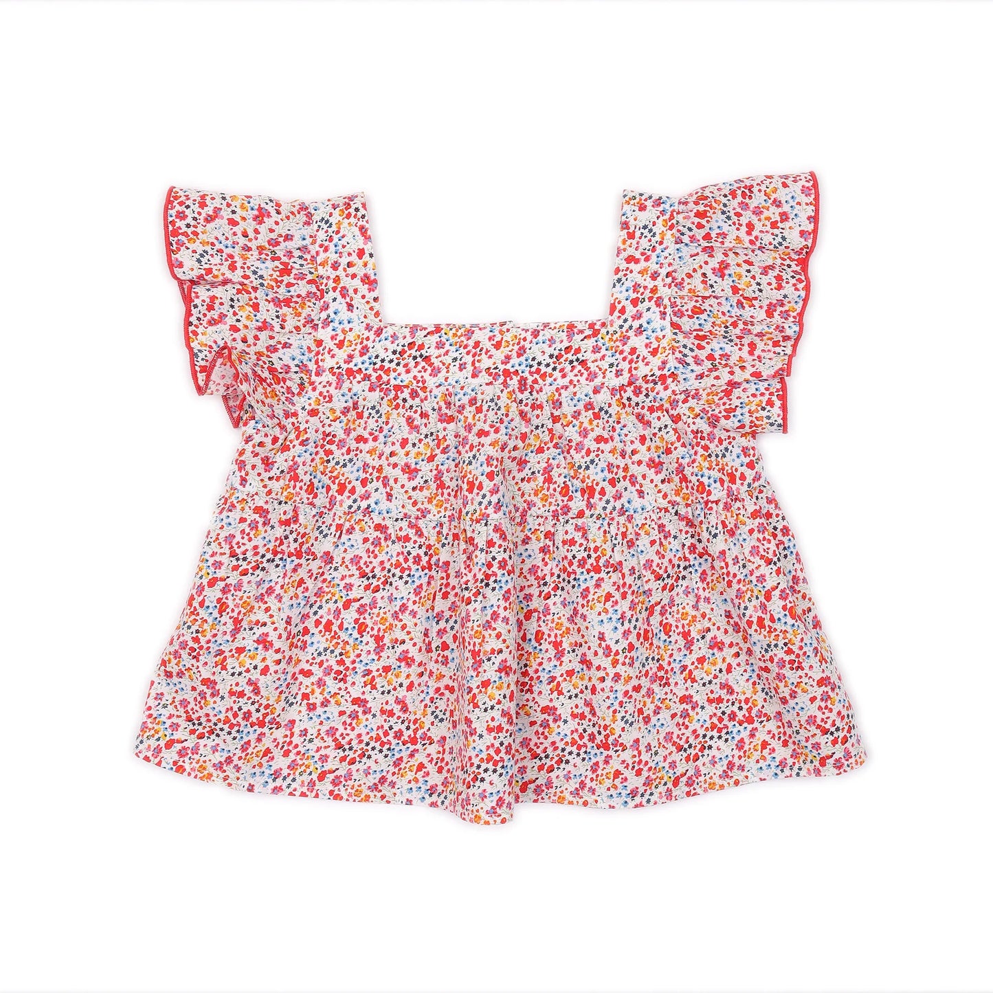 Forever Young - Ramona Floral Ruffle Top