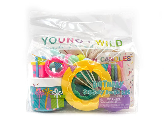 Sensory Dough Bag - Birthday